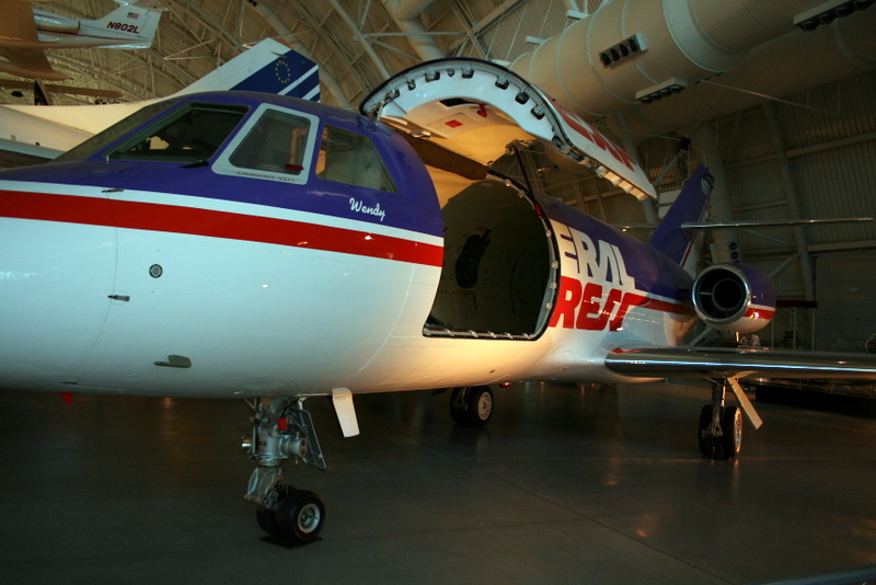 Fedex's first plane